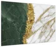 Obraz - Zelený mramor N⁰1 (90x60 cm)