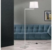 Orion Stl 12-1187/1 - Stojacia lampa CARLTON 1xE27/40W/230V biela/matný chróm