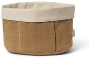 Ferm Living Košík na pečivo ITO 23 x 18 cm hnedá bavlna