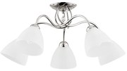 Prisadený luster AMARILLO 5xE27/15W/230V chróm