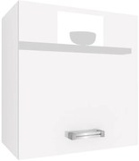 Kuchynská skrinka Belini horná 60 cm biely lesk INF SG60/1/WT/W/0/D