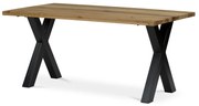 Jedálenský stôl z masívneho dreva 160 x 90 cm, dub