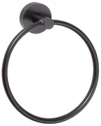 Sapho Sapho, X-ROUND BLACK držiak uterákov kruh, čierna, XR411B