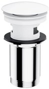 OMNIRES A706BM - Umývadlový výpust CLICK-CLACK pr. 6,6 cm matná biela