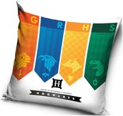 Vankúš Harry Potter - motív prápory koľají - 40 x 40 cm