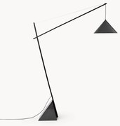 Veľká lampa na čítanie's mramorovým podstavcom Reyna