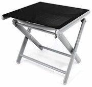 Garthen 35549 Hliníková záhradná stolička - skladací čierna