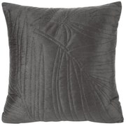 DEKORAČNÁ OBLIEČKA NA VANKÚŠ LUIZ4 40X40 CM TMAVOSIVÁ