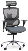 Multifunkčná kancelárska stolička WINSTON SB, sivá