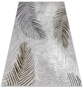 Koberec ALLURE 8752 sivý / zlatý