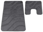 Sada kúpeľňových koberčekov Montana Symphony Opal Grey