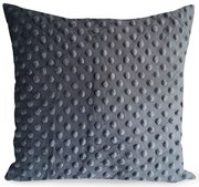 Dekorstudio Dekoračný vankúš MINKY 03 v grafitovej farbe Varianta: Rozmer obliečky na vankúš: 40x40 cm