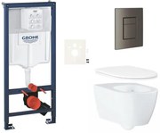 Závesný wc set do ľahkých stien / predstenová montáž GROHE Essence SIKOGRSESSCAL0