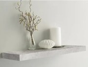 Polica na stenu Shelvy 60 cm, šedý beton%