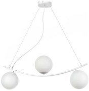 ONLI - Luster na lanku TRIO 3xE14/6W/230V biela