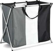 Zeller Present Kôš na bielizeň, na špinavú bielizeň, triediaci, 3 v 1, 3 farby