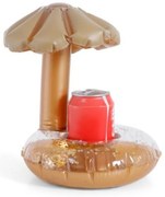 Nafukovací držiak nápojov GOLDEN PALM zlatý