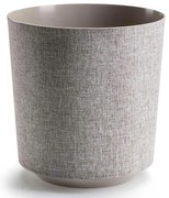 PLASTOVÝ KVETINÁČ ALOE TX 25,5X27 CM BÉŽOVÁ