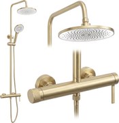 Rea Rivo, sprchový set, zlatá matná, REA-P8924