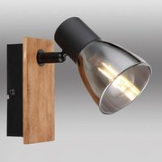 Nástenná lampa 54307-1W drevo  K