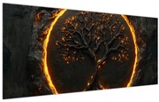 Obraz – Strom života v láve II. (120x50 cm)