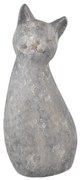 InDecor Keramická Mačka Meg sivá, 33 x 26 x 83 cm, 83 cm