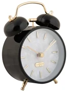 Karlsson 6009BK dizajnový budík čierny, priemer 12cm