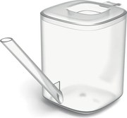 Prosperplast Kanvička na kvety TUBI transparentná, 1l - 24 x 10 x 13,6 cm