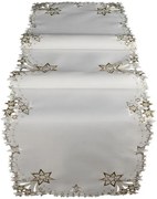 Vianočný obrus Zlatá hviezda 40x140 cm