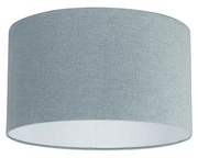 Tienidlo na lampu z látky svetlo modrá 35/35/20
