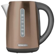 Sencor - Rýchlovarná kanvica s termoreguláciou 1,7 l 2150W/230V hnedá