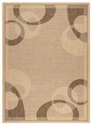 Koberec SIZAL FLOORLUX 20078 mais / coffeee