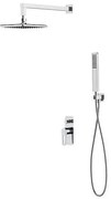 Cersanit S952-012 - Sprchová sada MILLE s podomietkovou batériou, chróm lesk