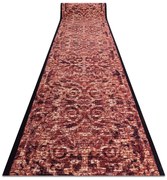 Protišmykový behúň DIGITAL - CLASSIC Ornament brick bordový / béžový