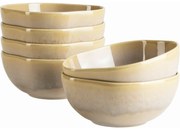 Mäser Súprava misiek Cordelia Sand Textura 16 cm, 6 ks