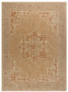 Koberec LEGEND 468 03 GB700 OSTA - Rozeta / rám, exkluzívny béžový / červený