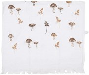 Biely kuchynský froté uterák s hubkami Little Forest Jewels - 40*66 cm