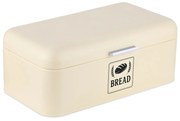 Retro chlebník s vekom a rukoväťou XL RD51591, béžová