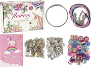 LEAN Toys Súprava na výrobu náramkov DIY 90 korálok