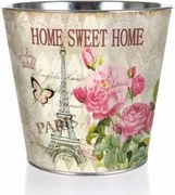 Dekoratívny kvetináč Home Sweet, 12x11,5 cm%