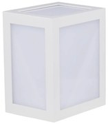 LED Vonkajšie nástenné svietidlo LED/12W/230V IP65 4000K biela