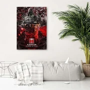 Gario Obraz na plátne Hra s červenou postavou Rainbow Six Siege - SyanArt Rozmery: 40 x 60 cm