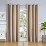 4Home Zatemňovací záves Manila béžová, 150 x 250 cm