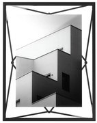 Čierny kovový rámček stojací/na stenu 23x18 cm Prisma – Umbra