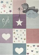 Medipa (Merinos), Detský kusový koberec Diamond Kids 24202/110, 120x170, viacfarebná, detská izba