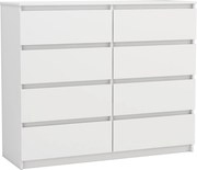 Komoda Houseland Clarity 02 matná biela