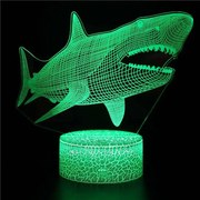 3Dmix 3D-MTV059 - Motív pre 3D LED nočnú lampu - Žralok