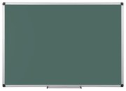 Zelená školská keramická popisovacia tabuľa na stenu, magnetická, 1800 x 1200 mm