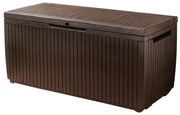 KETER SPRINGWOOD Storage záhradný úložný box, 305 l, hnedá 17202378