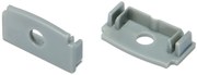 BERGE Koncovky profilov BRG-21 2 ks šedé